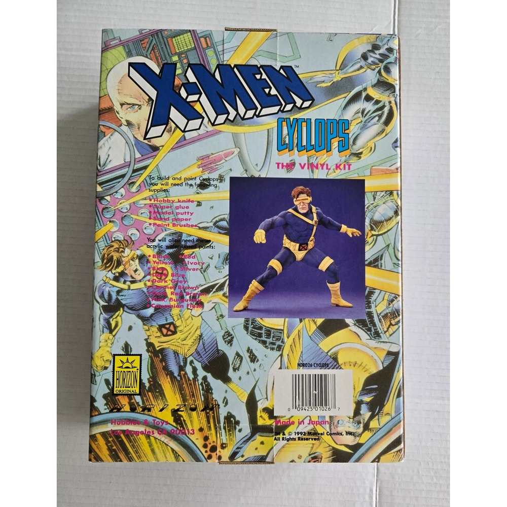 X-Men‎ Cyclops Horizon Vinyl Model Kit (1993) – Rare Vintage Collectible